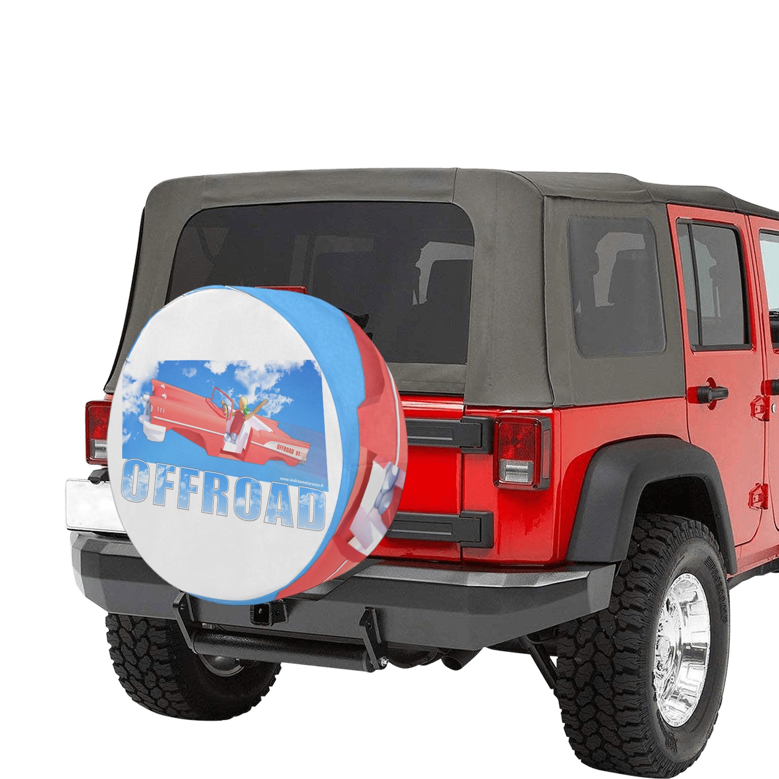Offroad - 01 34 Inch Spare Tire Cover