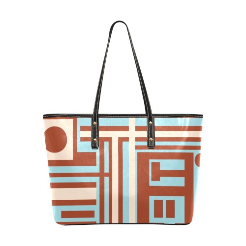 Model 1 Chic Leather Tote Bag (Model 1709)