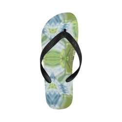 Fractoberry Fractal Pattern 000165FF Flip Flops for Men/Women (Model 040)