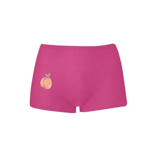Women's All Over Print Boyshort Panties (Pink) Women's All Over Print Boyshort Panties (Model L31)