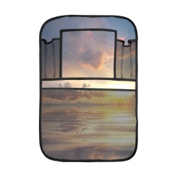 Beautiful sunset over sea with reflection in water, majestic clouds in the sky hanger Car Seat Back Organizer (2-Pack)