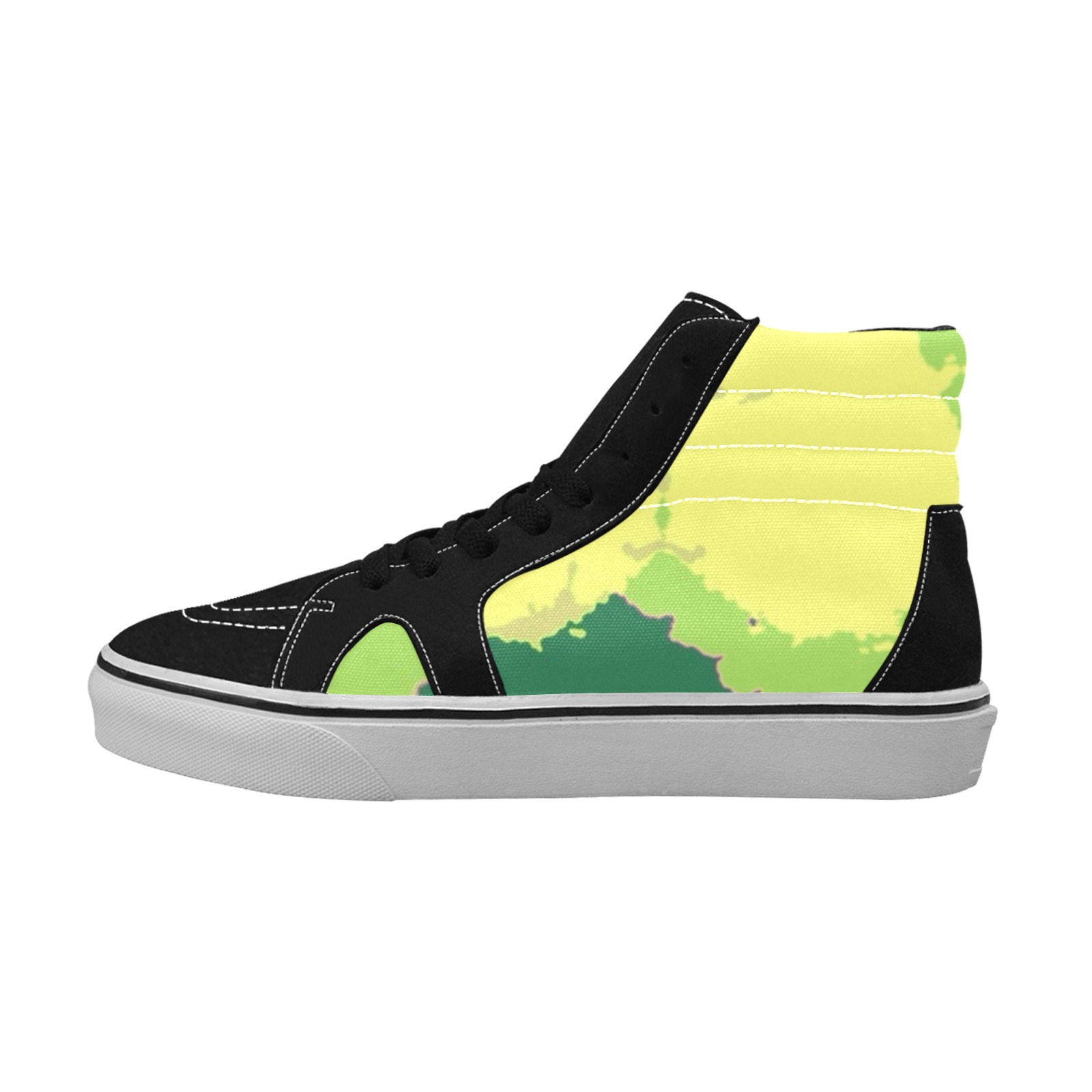 sketch1646782914027_chroma88 Women's High Top Skateboarding Shoes (Model E001-1)