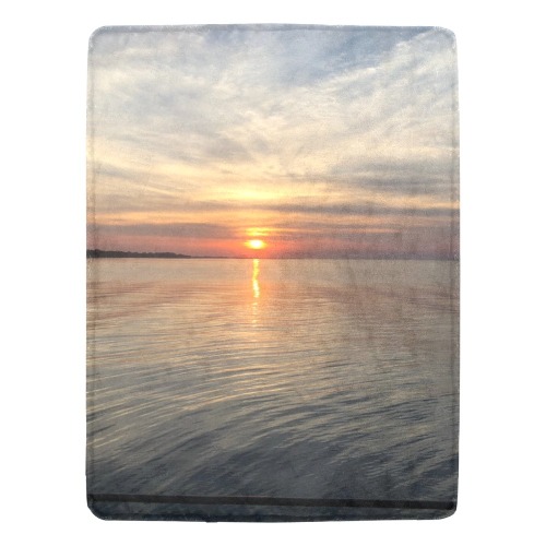 Early Sunset Collection Ultra-Soft Micro Fleece Blanket 60"x80"