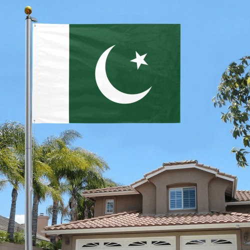 Pakistan Flag Current Garden Flag 70"x47"