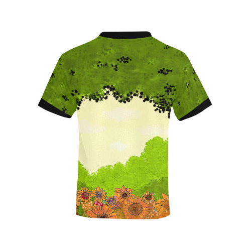 Ferald and Mizz Ladybug Kids' All Over Print T-shirt (Model T65)