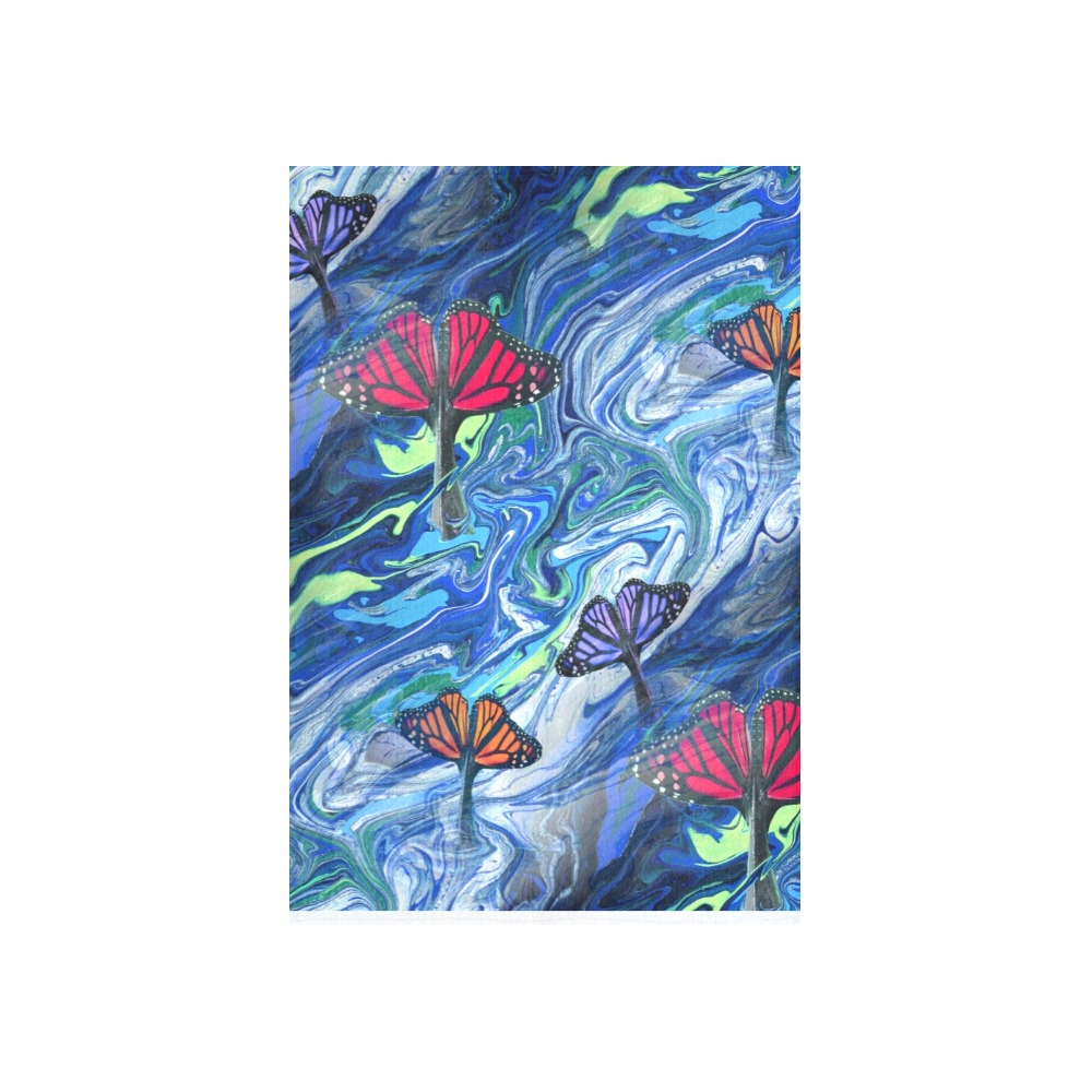 deepdive5000x5000 Cotton Linen Wall Tapestry 40"x 60"