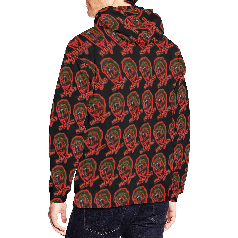 MAN HOODIE All Over Print Hoodie for Men (USA Size) (Model H13)