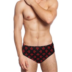 Cool Canada Speedo Swim Shorts Men's Swimming Briefs (Model L59)