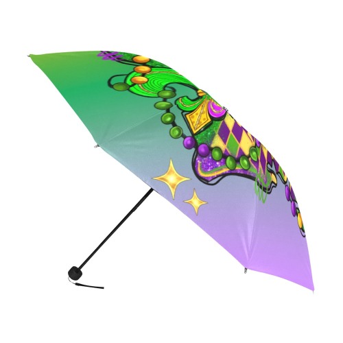 Louisiana State Mardi Gras Umbrella Anti-UV Foldable Umbrella (U08)