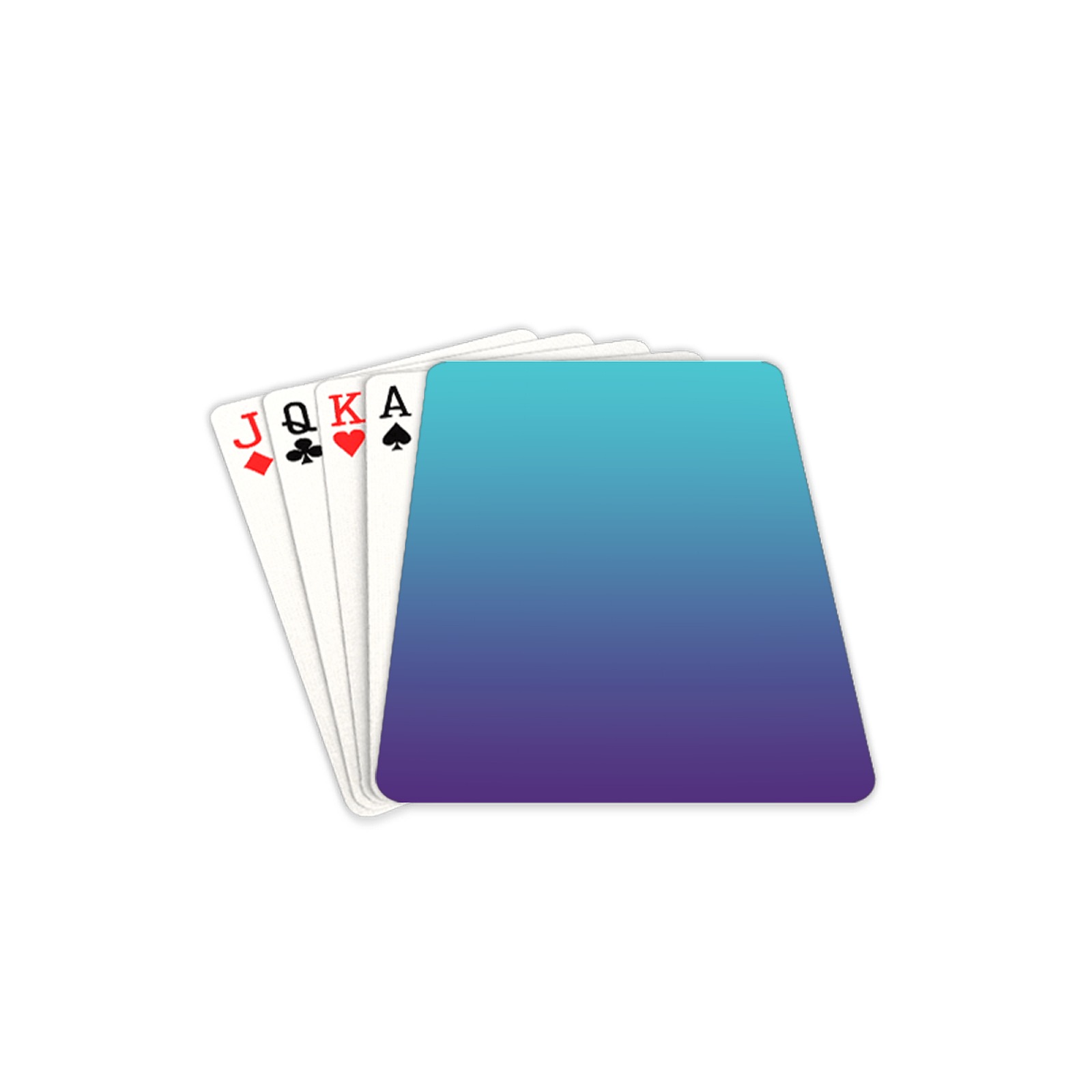 blu mau Playing Cards 2.5"x3.5"