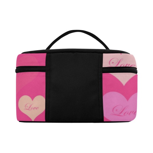 HeartsofLove Cosmetic Bag/Large (Model 1658)