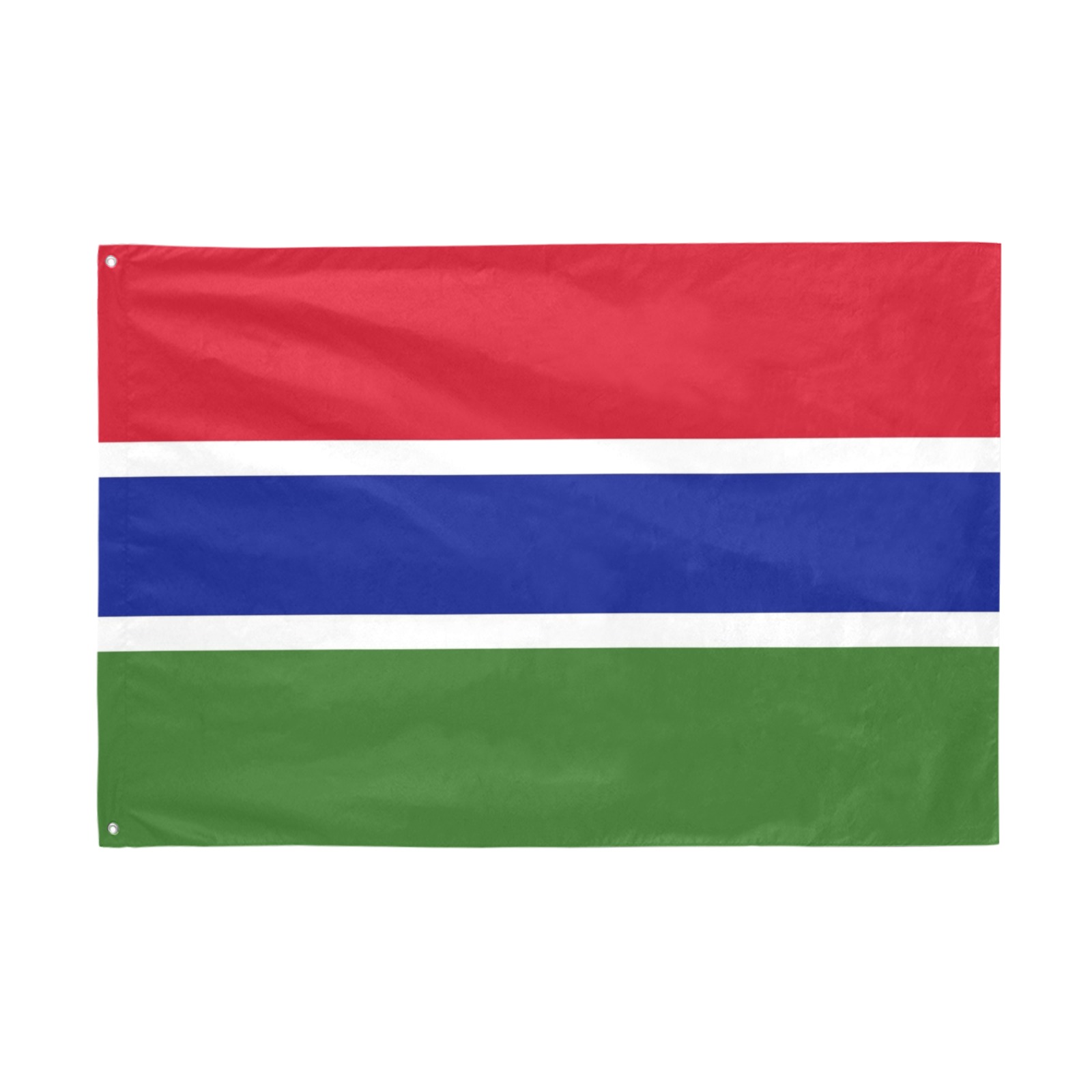 Gambia Flag Current Garden Flag 70"x47"