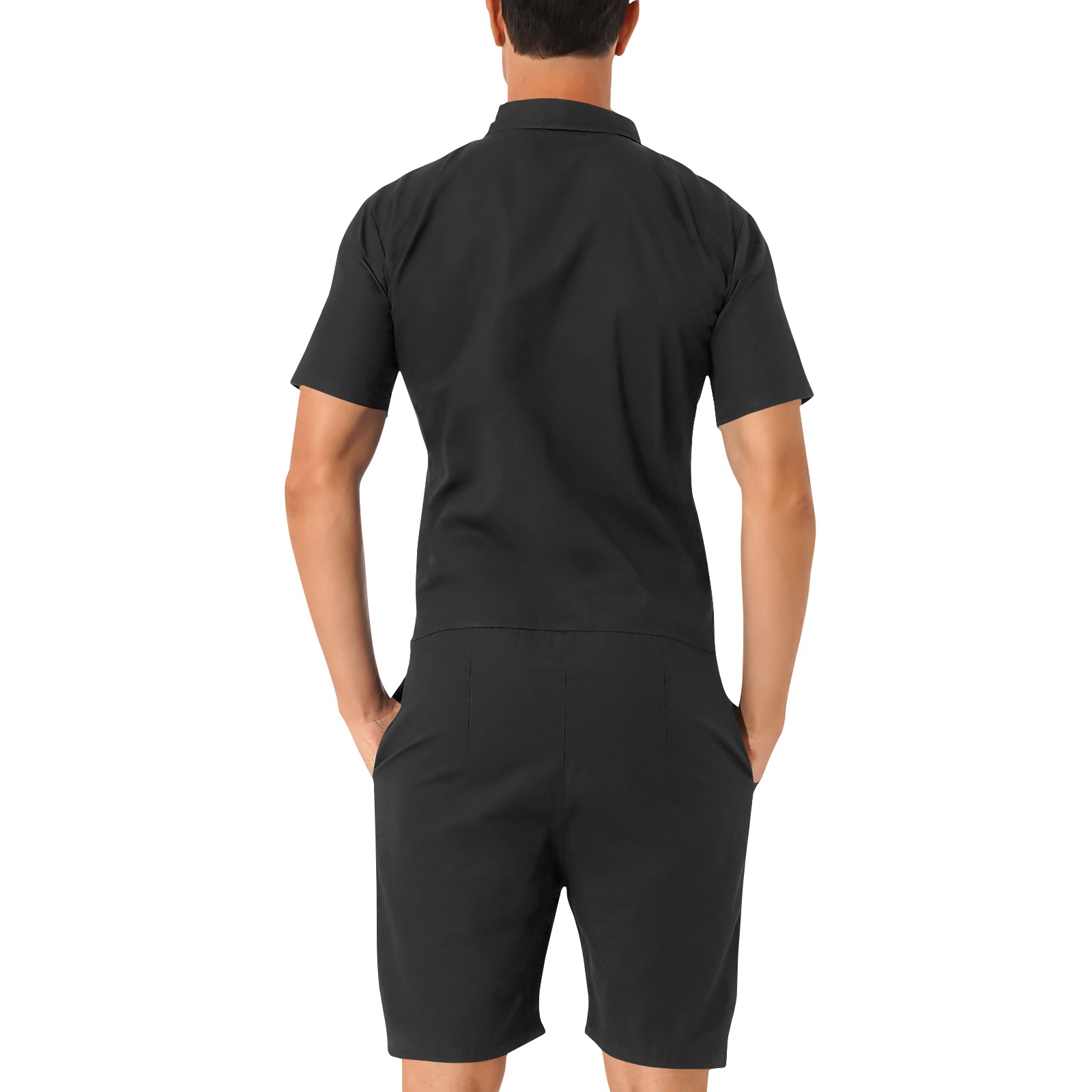 tortues 3 Men's Short Sleeve Jumpsuit