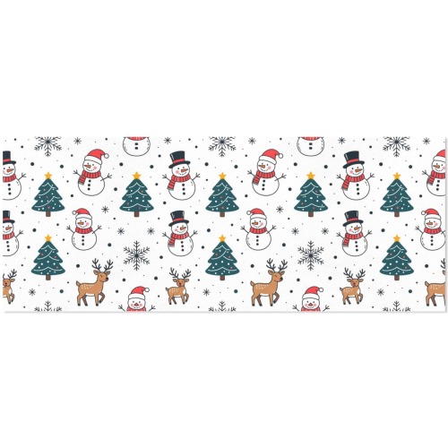 Snowman Reindeer Christmas Tree Pattern