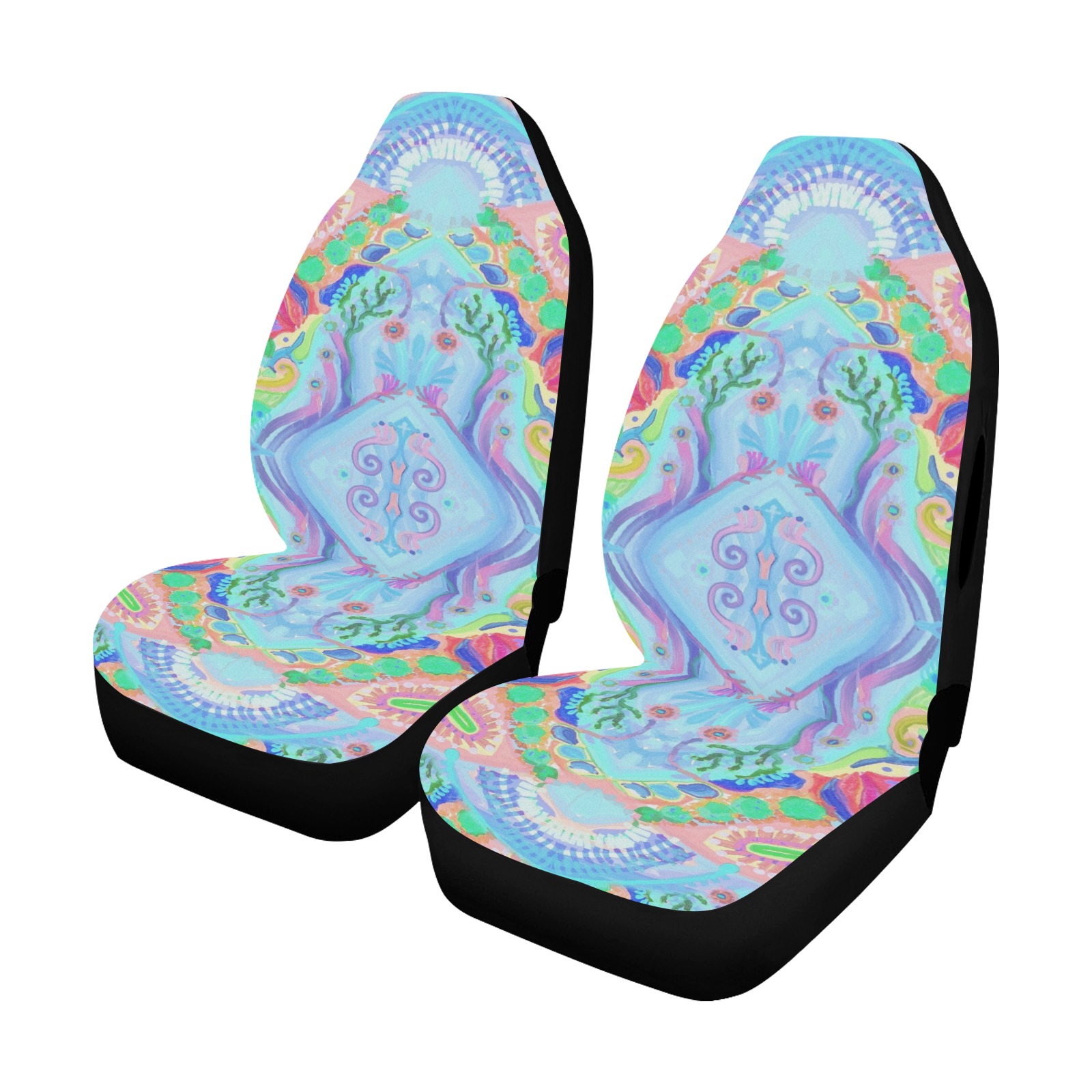 isles2 Car Seat Cover Airbag Compatible (Set of 2)