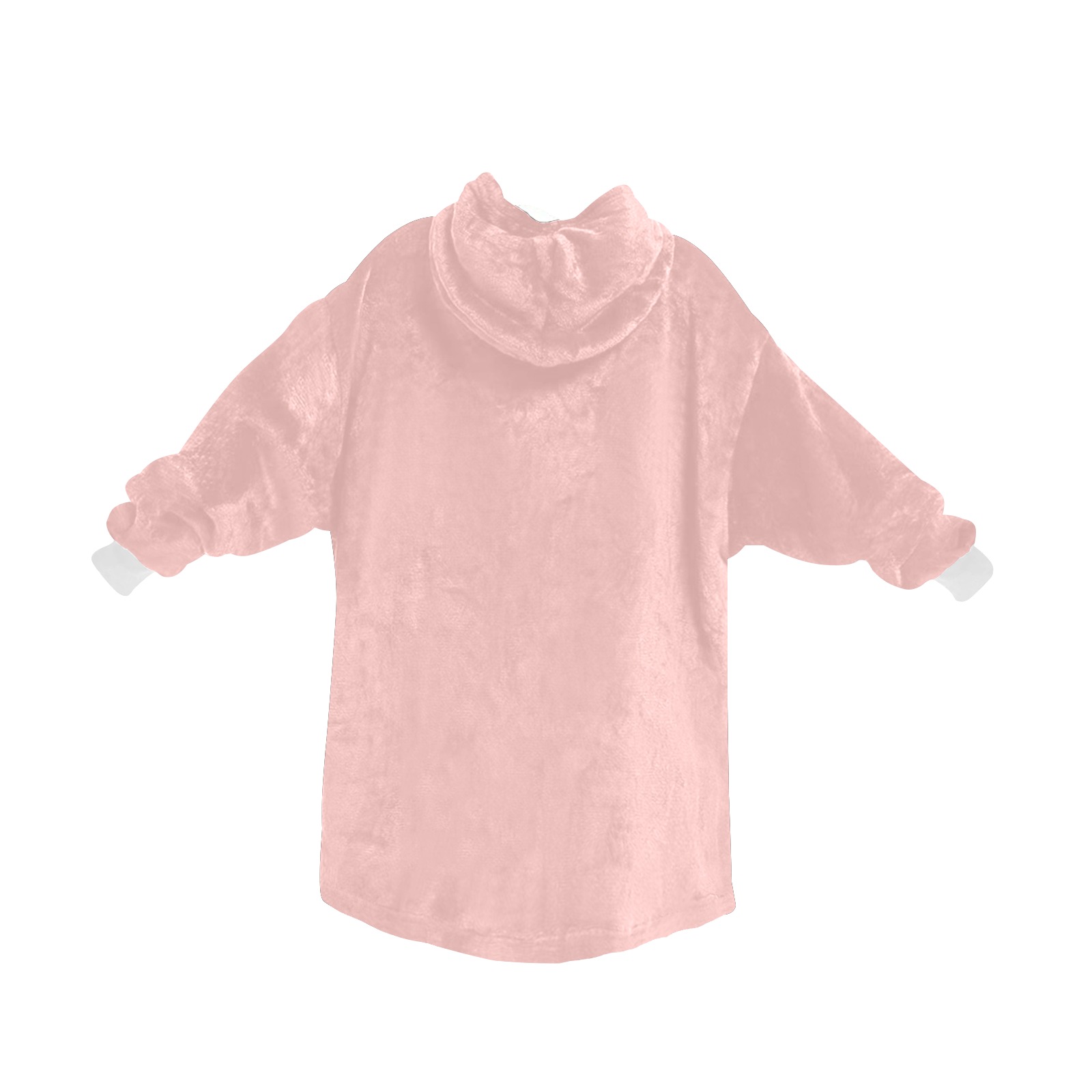 Gossamer Pink Blanket Hoodie for Women