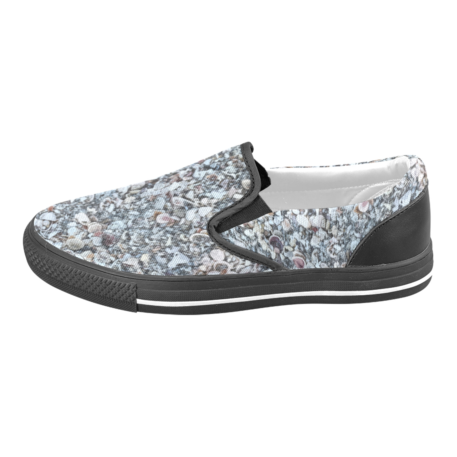 Shells On The Beach 7294 Slip-on Canvas Shoes for Kid (Model 019)