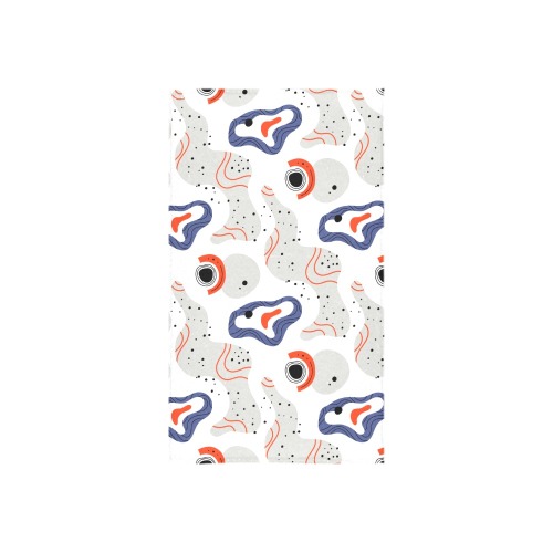 Elegant Abstract Mid Century Pattern Custom Towel 16"x28"