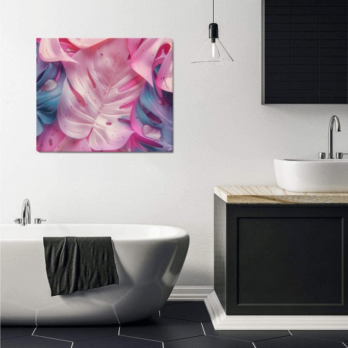 Floral Delight Frame Canvas Print 24"x20"