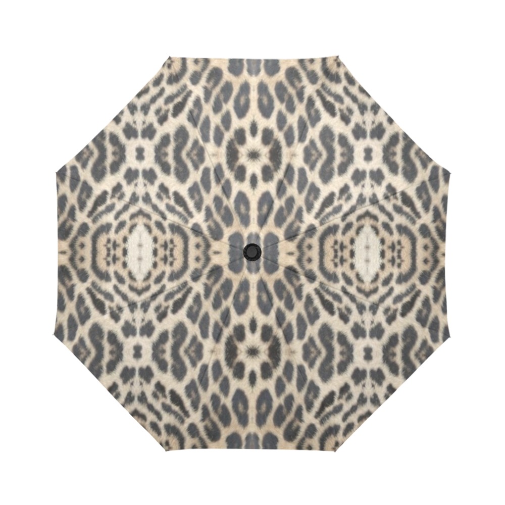 Skin Leopard Auto-Foldable Umbrella (Model U04)