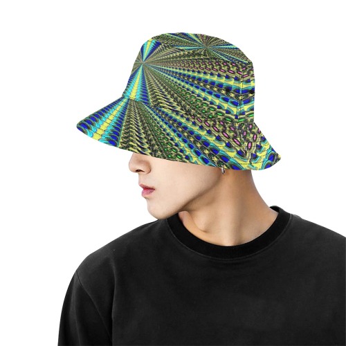 jewel tunnel All Over Print Bucket Hat for Men