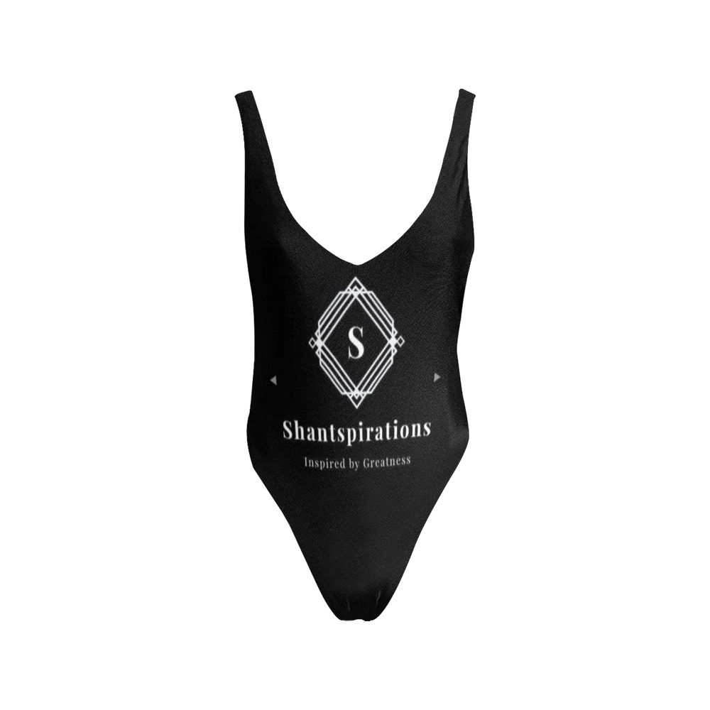 Womens Swimsuit Shantspirations Sexy Low Back One-Piece Swimsuit (Model S09)