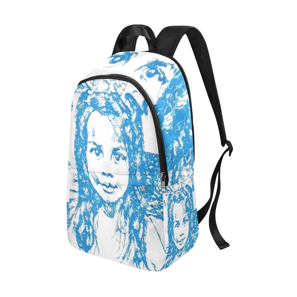 Blue Innocense Fabric Backpack for Adult (Model 1659)