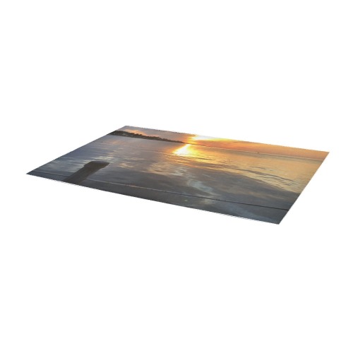 Pier Sunset Collection Area Rug 9'6''x3'3''