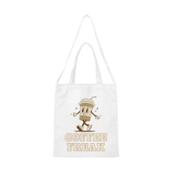 Coffee Freak Canvas Tote Bag/Medium (Model 1701)