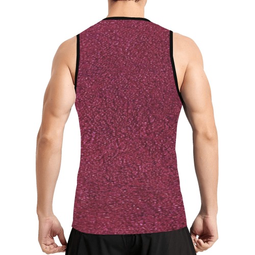 burgundy suede textured pattern All Over Print Basketball Jersey
