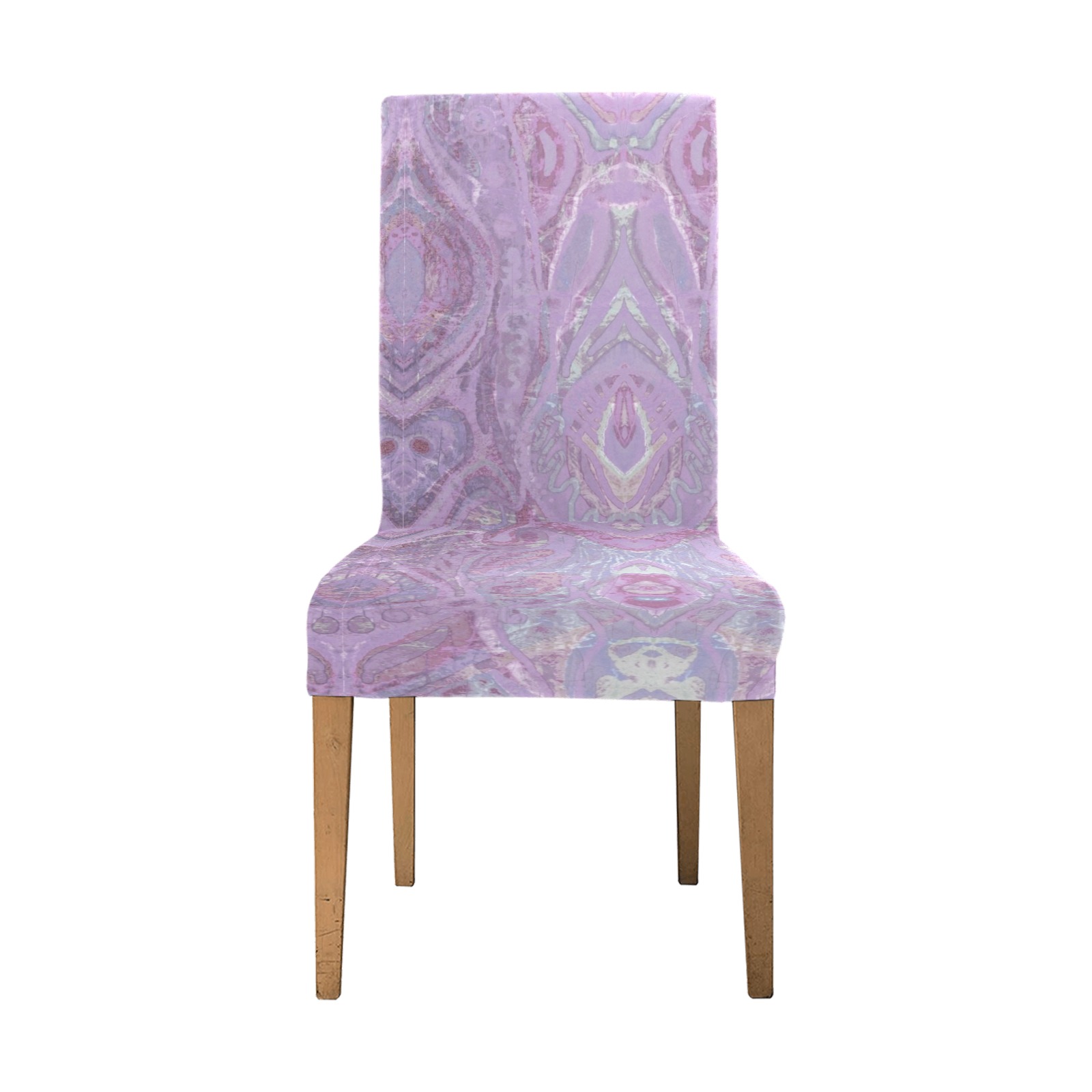 hearts vieux rose Removable Dining Chair Cover