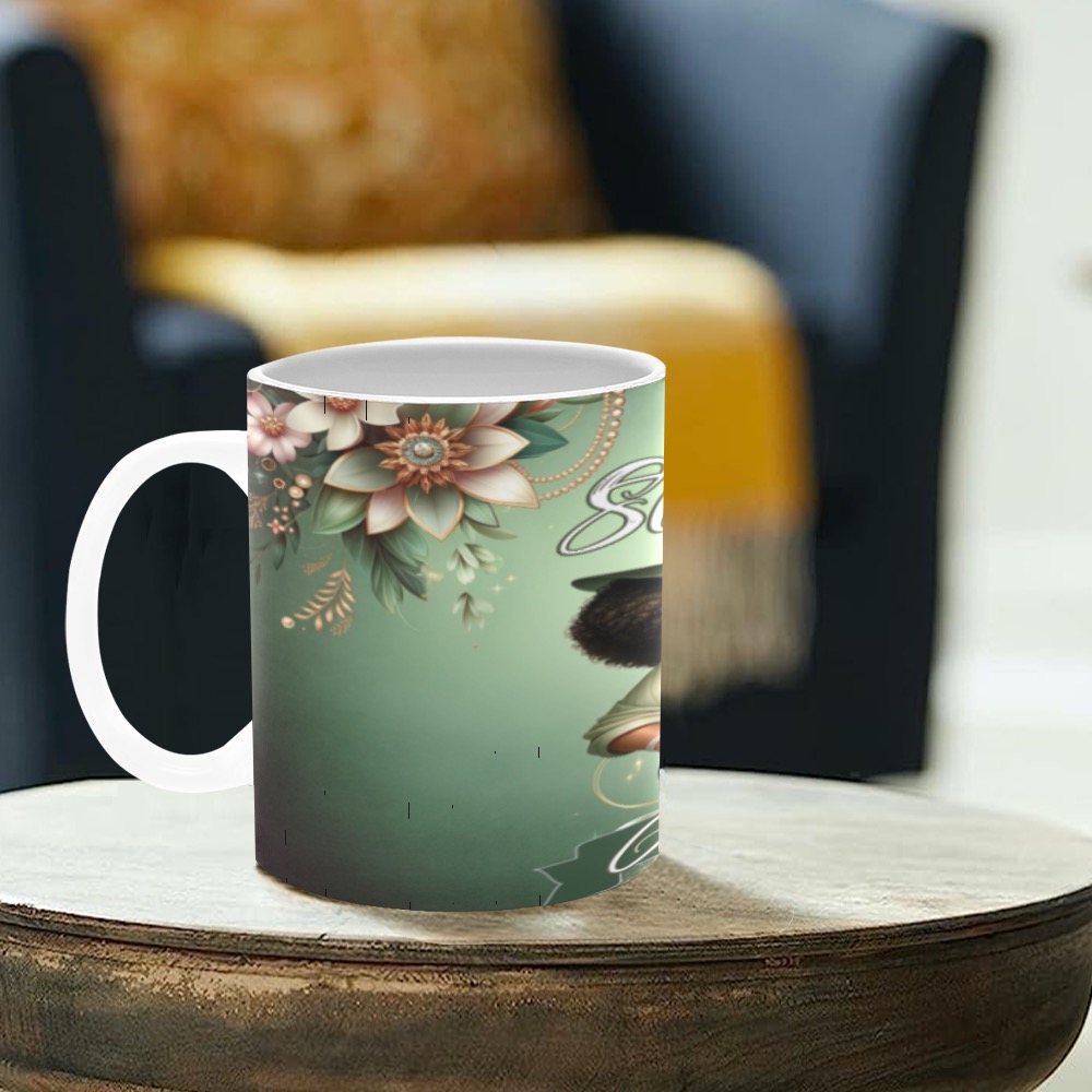 greenfedorawoman cup White Mug(11OZ)