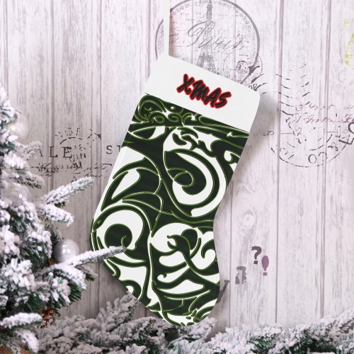 Celtic 4 Christmas Stocking (Custom Text on The Top)