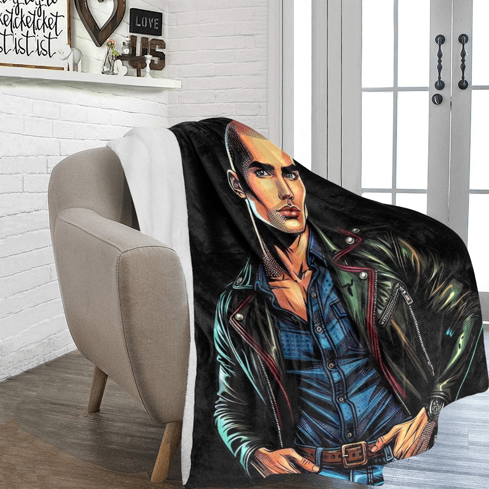 Sexy by Fetishworld Ultra-Soft Micro Fleece Blanket 70''x80''