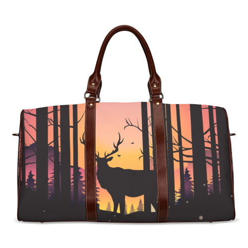 Elks Journey Waterproof Travel Bag/Large (Model 1639)