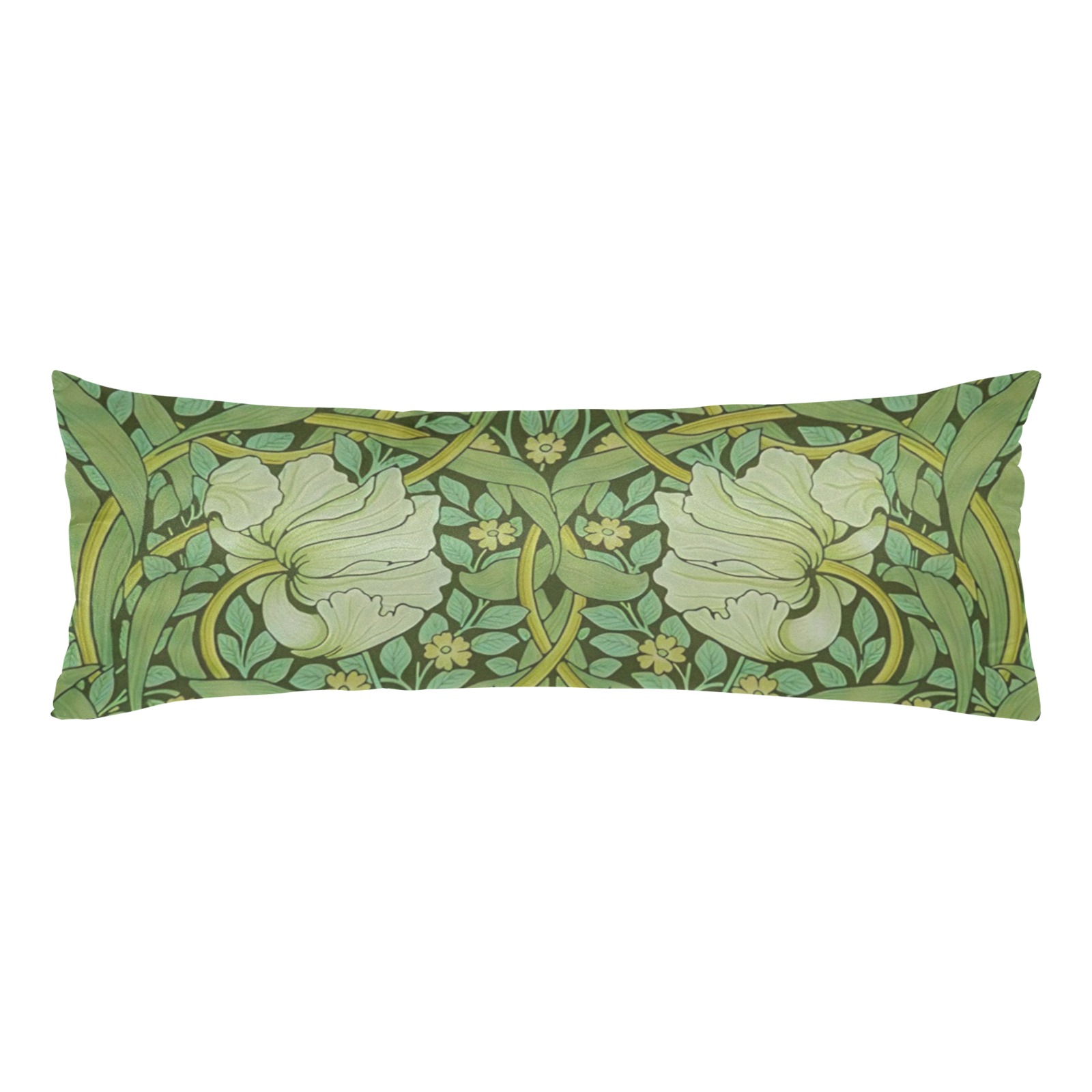 William Morris - Pimpernel Body Pillow Case 20" x 54" (Two Sides)