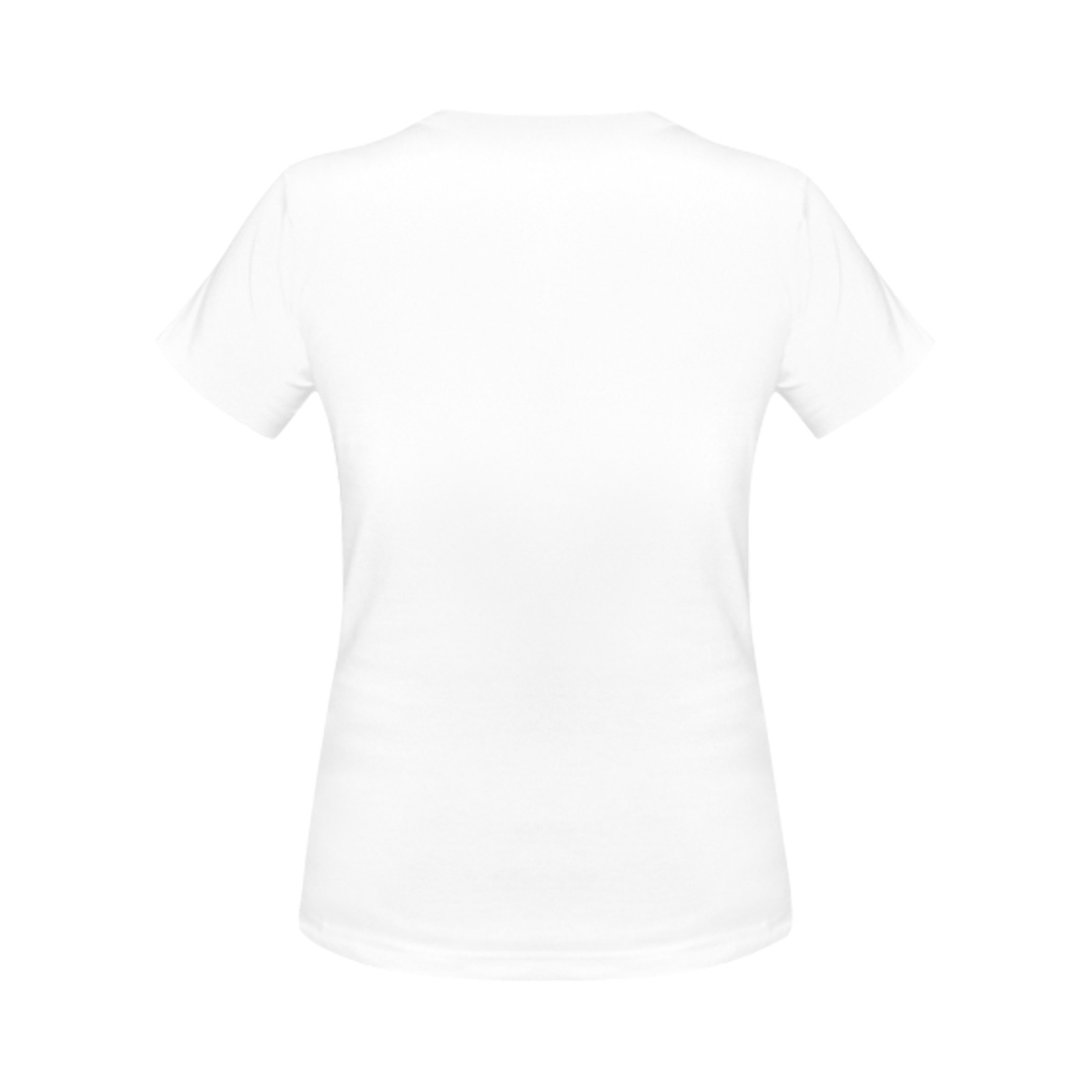 D.D.A.LOGO.WHT.TOURQ. Women's T-Shirt in USA Size (Front Printing Only)