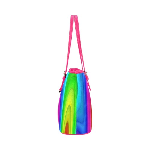 Fairlings Delight's Rainbow Collection- 53086I1 Leather Tote Bag/Large (Model 1651)