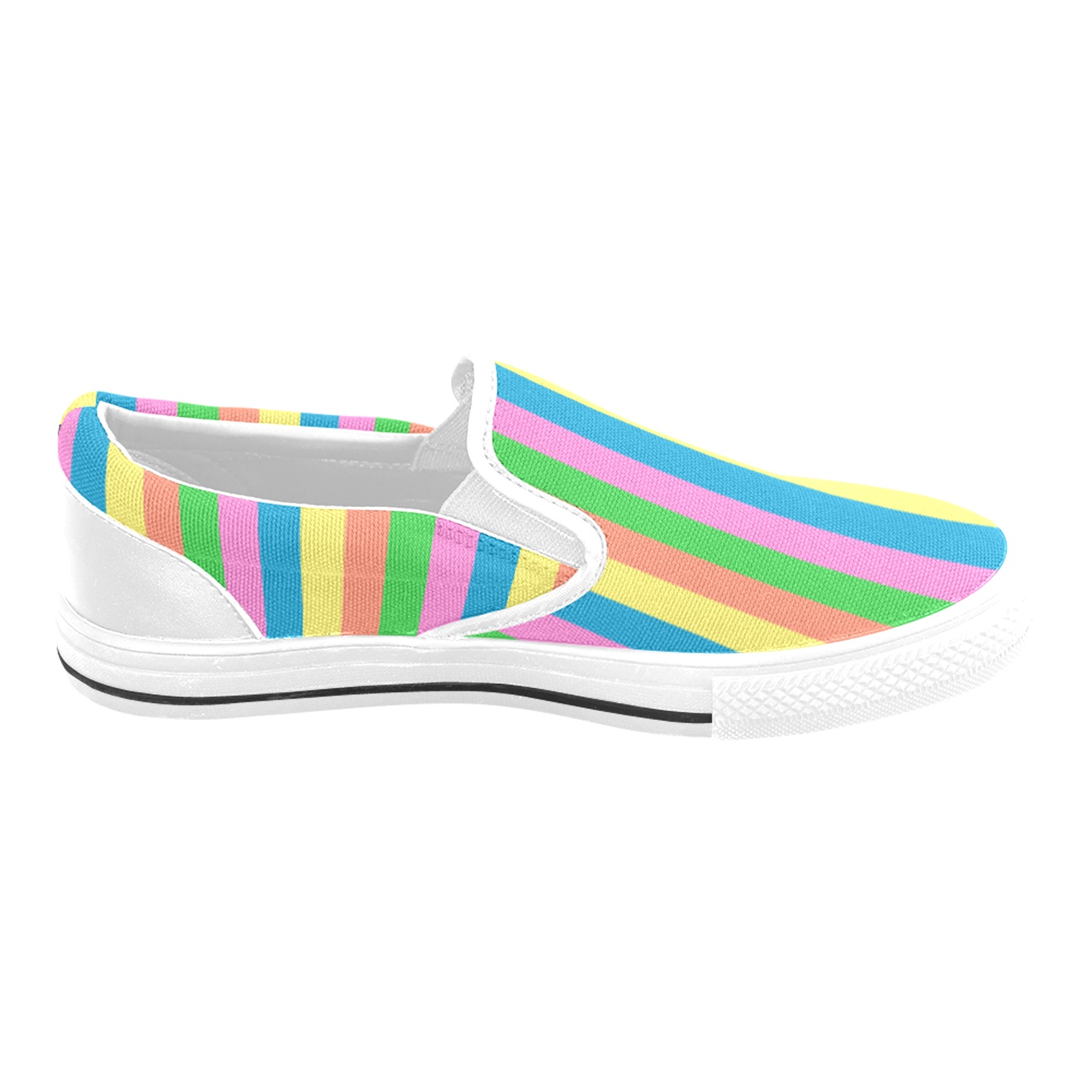 tunnel w Slip-on Canvas Shoes for Kid (Model 019)