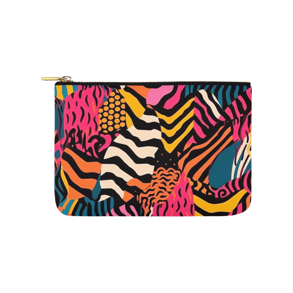 Design-geometric-prints-animal_701 Carry-All Pouch 9.5''x6''