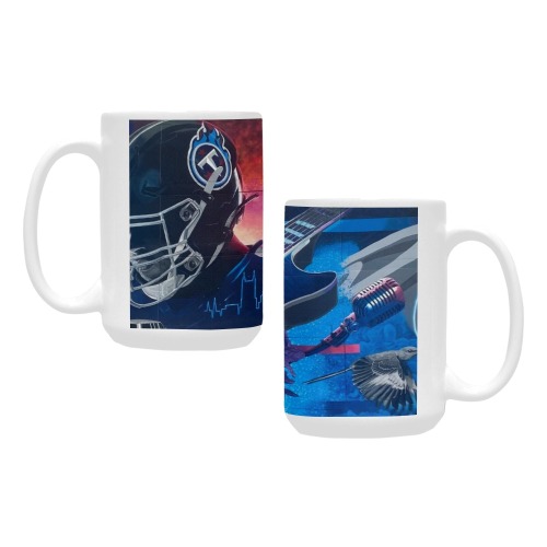 TN TItans Coffee Cup Custom Ceramic Mug (15OZ)