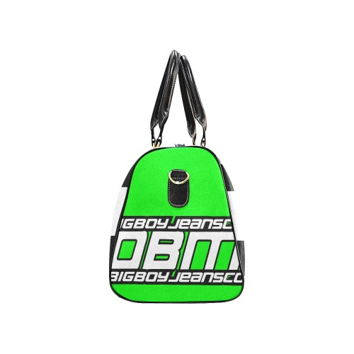 BXB DUFFY 2 GREEN BEAM New Waterproof Travel Bag/Small (Model 1639)