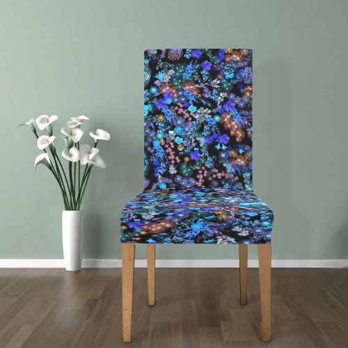 floral design 7 Removable Dining Chair Cover
