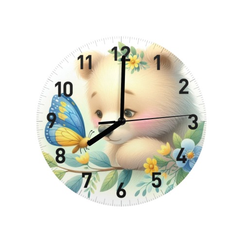 Storybook Woodland Babies Bear And Butterfly