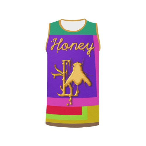 Honey Collectable Fly All Over Print Basketball Jersey