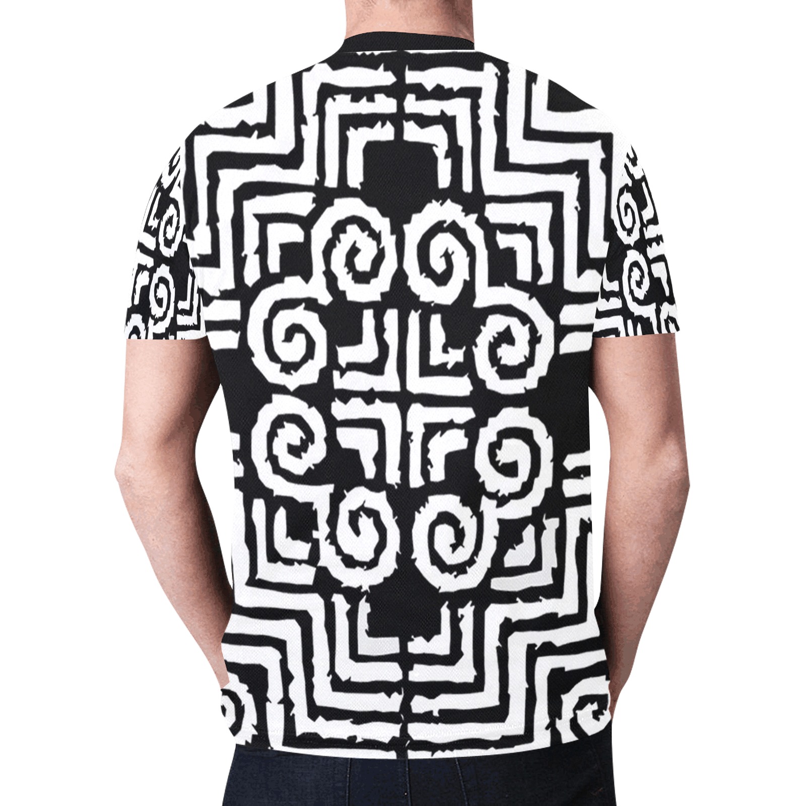 Hmong Hustle Graphic Inhuman Tee New All Over Print T-shirt for Men (Model T45)