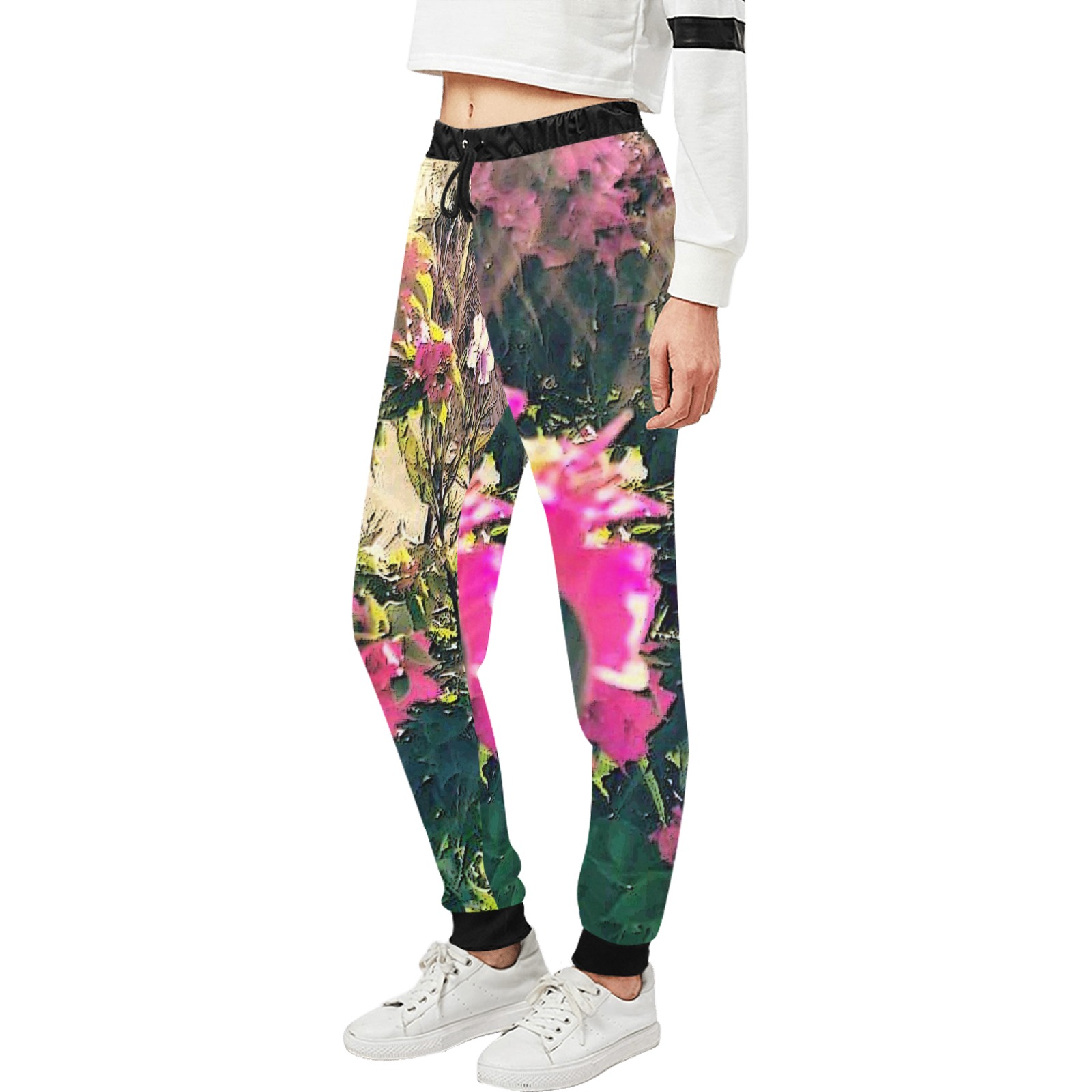 Urban Wildflowers Unisex All Over Print Sweatpants (Model L11)