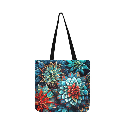 flowers botanic art (8) bag Reusable Shopping Bag Model 1660 (Two sides)