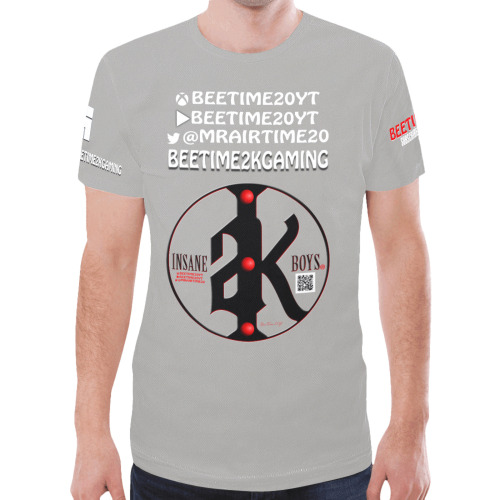 beetime gaming T-SHIRT DESIGN New All Over Print T-shirt for Men (Model T45)