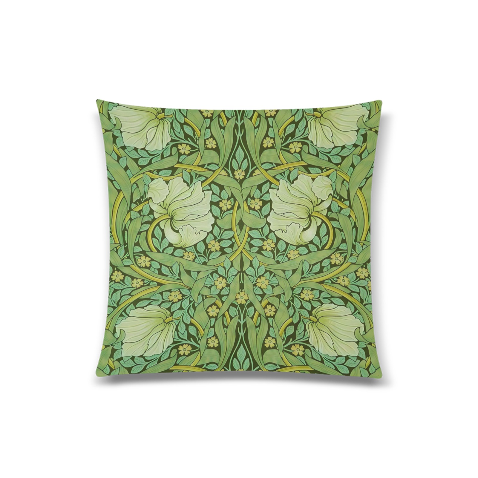 William Morris - Pimpernel Custom Zippered Pillow Case 20"x20"(Twin Sides)